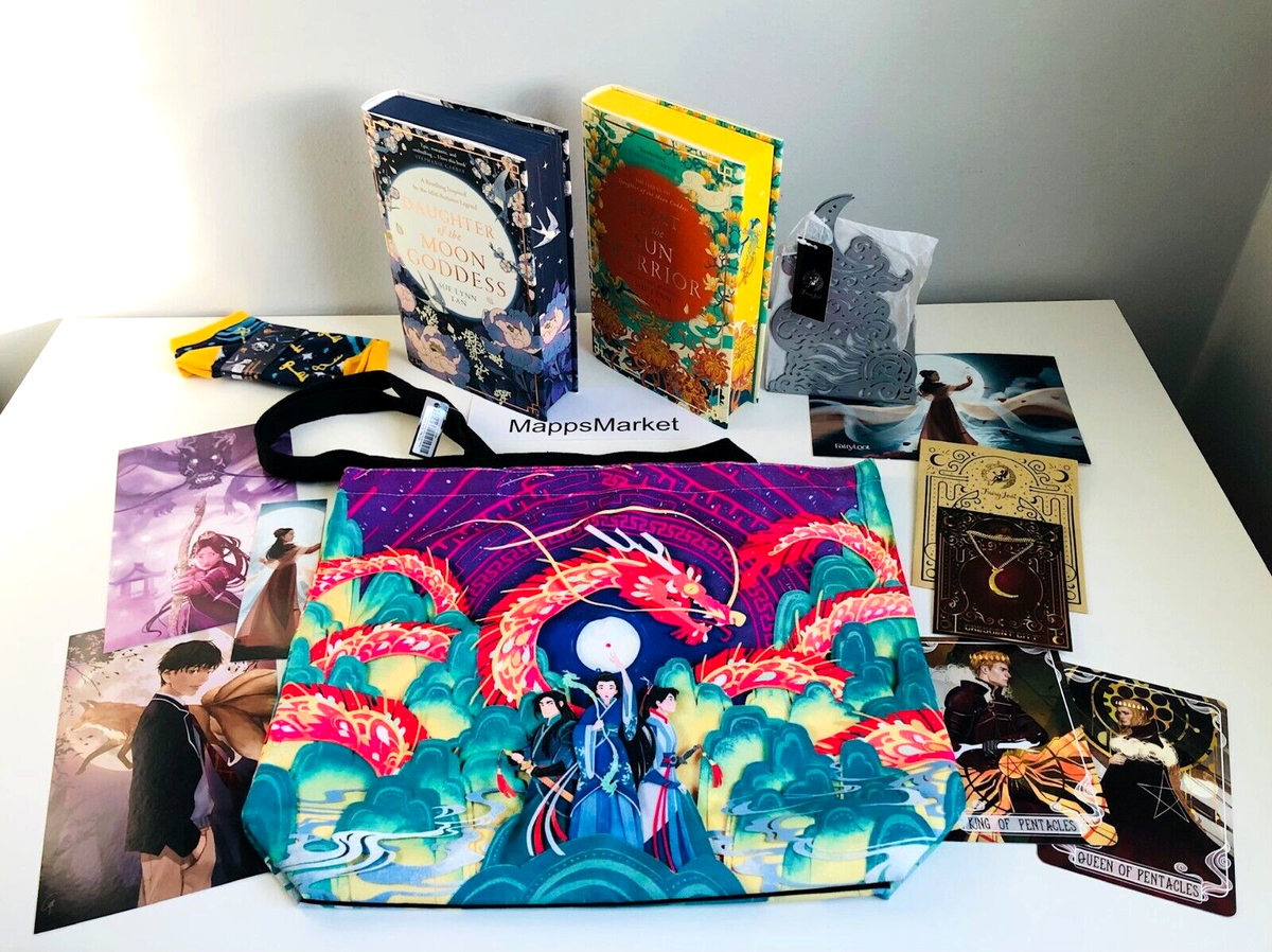 SIGNED Daughter of Moon Goddess Heart of the Sun Warrior Sue Lynn