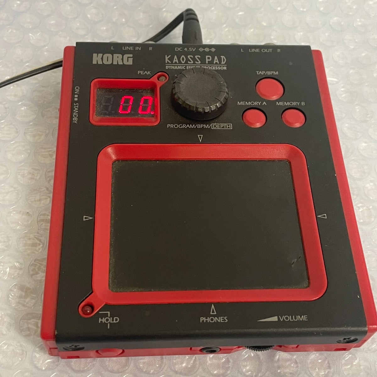 KORG mini-KP KAOSS PAD Mini Dynamic Effect Synthesizer used from