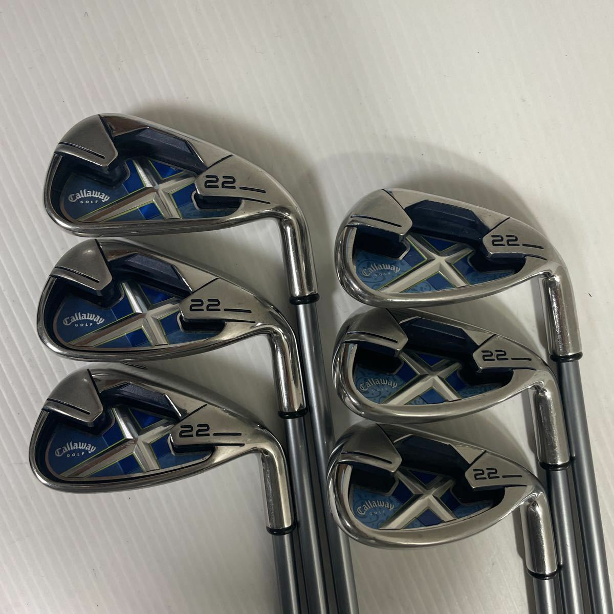 Golf Iron Set Women Callaway X-22 X SERIES 40i (L) 6pcs 7-S JAPAN