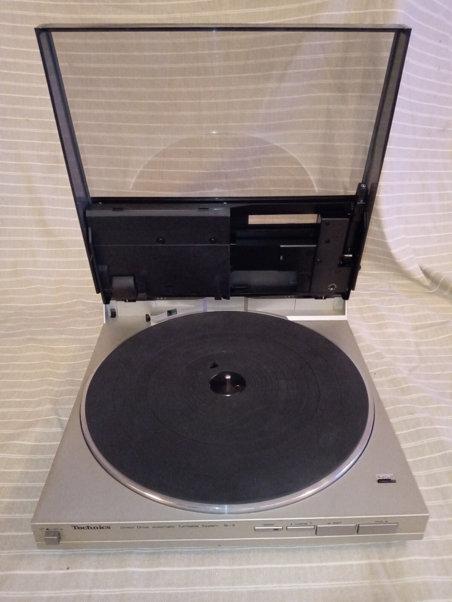 Vintage Technics model SL-5 Linear Tracking Turntable Direct Drive
