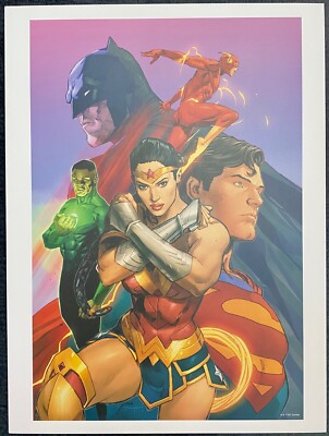 Wonder Woman, Superman, Batman, Green Lantern, Flash by Clay Man
