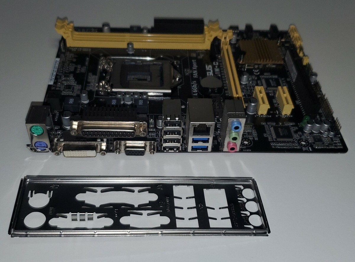 Asus H81M-C MicroATX Motherboard Intel LGA1150 I/O Shield | eBay