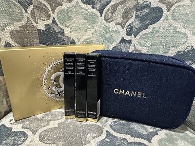 New in Box! Chanel Always Brilliant Lip Gloss Trio 2023 Gift Set