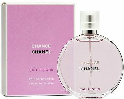 CHANEL CHANCE EAU TENDRE Women 1.7oz / 50ml EDT Spray NEW FACTORY