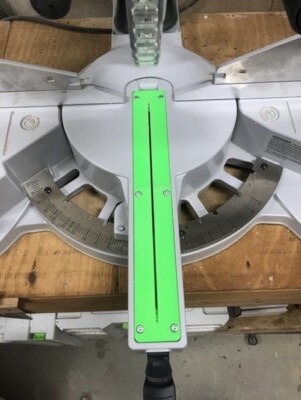 Zero Clearance Insert for Festool Kapex KS 120 / KS 88 - NEON