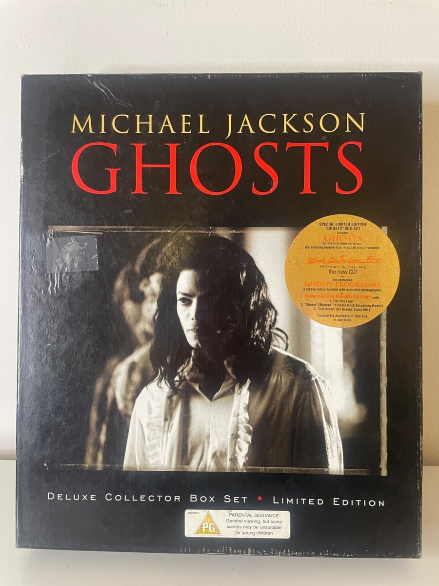Michael Jackson Ghosts Deluxe Collectors Box Set limited edition