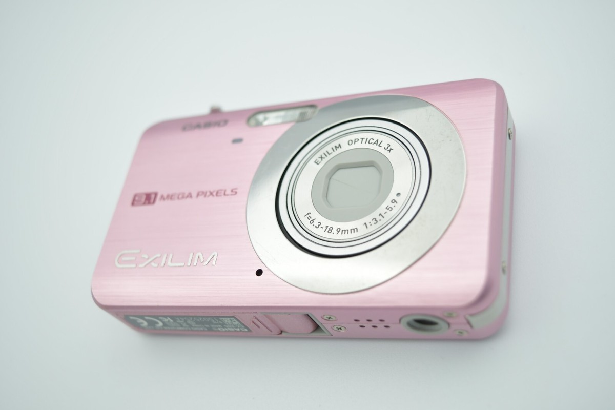 Excellent 5]Casio Digital Camera Exilim EX-Z85 9.1MP PINK Charger