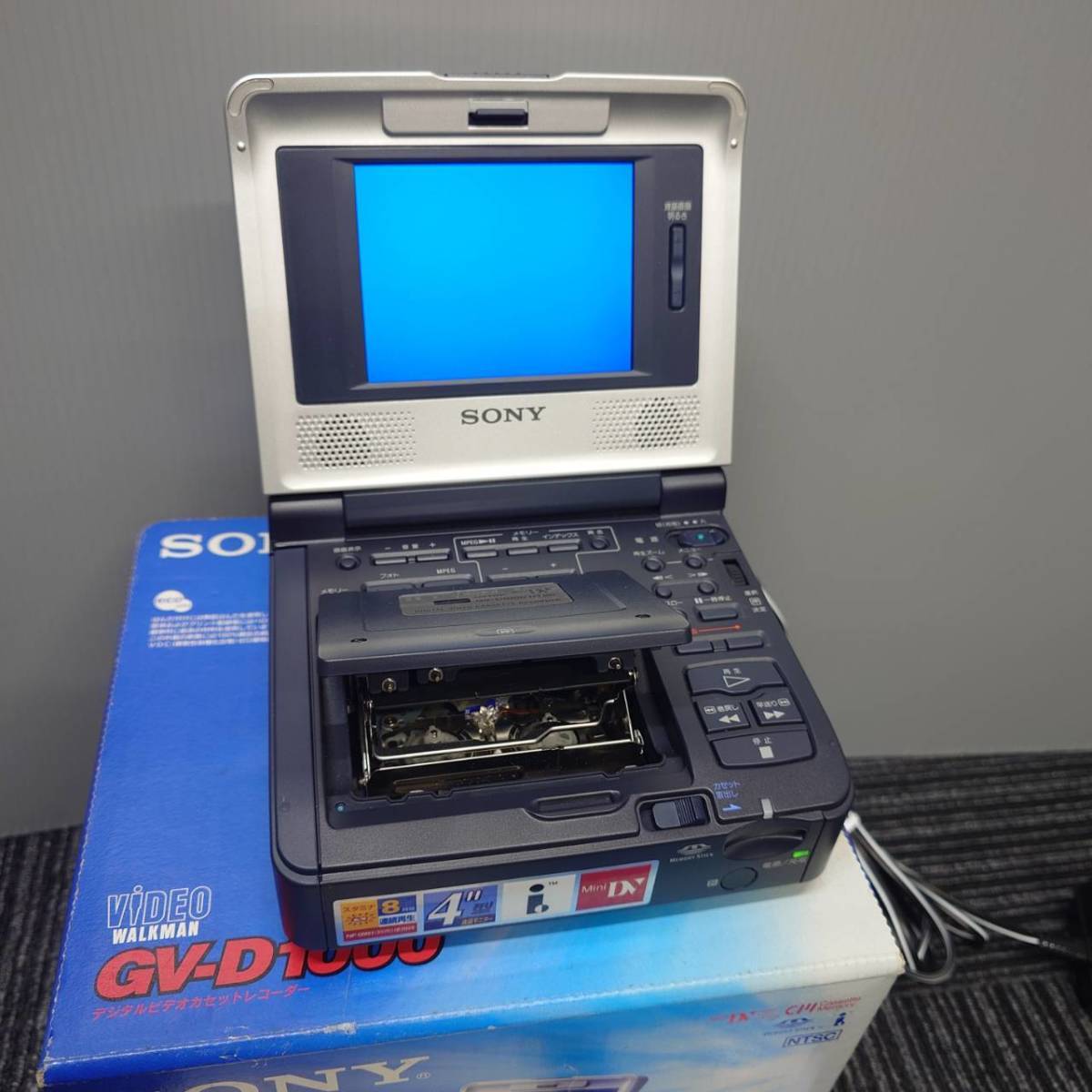 Sony GV-D1000 Video Walkman Mini DV Tape Player with Remote