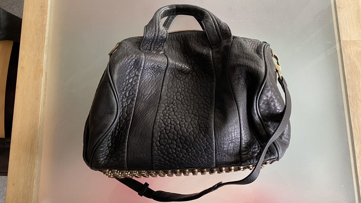 Alexander Wang Rocco studded bag in black | eBay