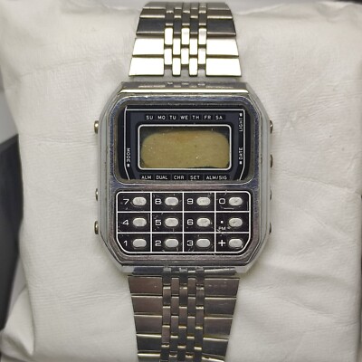 Casio C-801 Module 133 Calculator Watch For Parts | eBay