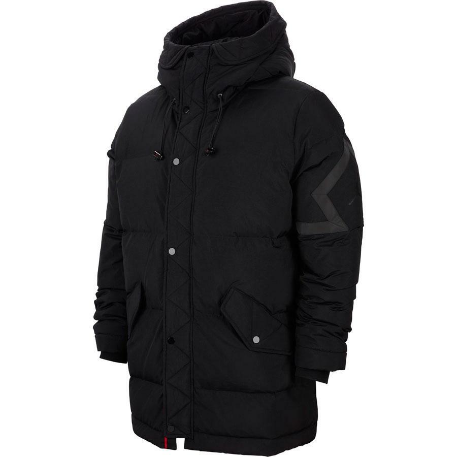$300 Nike Air Jordan Wings Down Parka Winter Jacket Coat Black