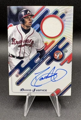 David Justice Baseball Atlanta Braves Sports Trading Cards for