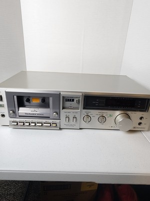 Technics RS-M240X dbx cassette tape player/recorder Not Fully