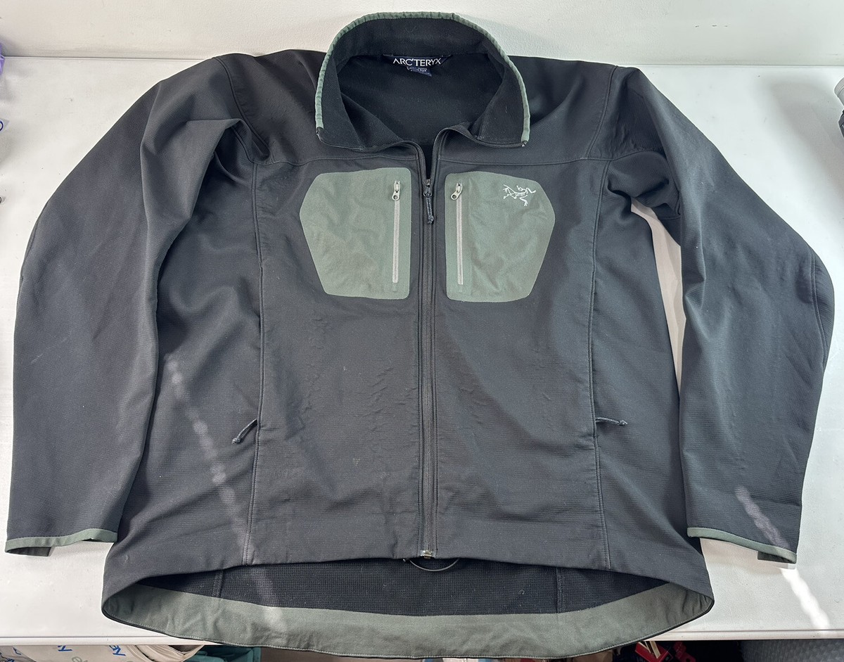 arcteryx mens hommes herren jacket CA#34438 Sz XL Black | eBay