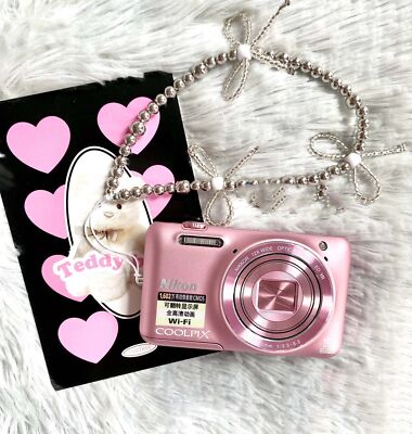 Nikon COOLPIX S6600 Pink 16.0MP Digital Camera ENGLISH language