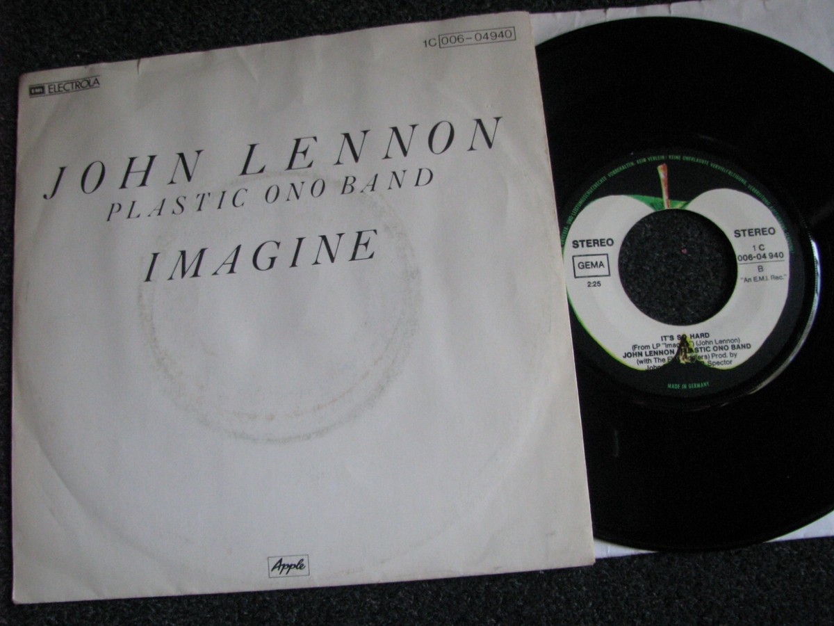 ☆UK原盤！オリジナル！JOHN LENNON/PLASTIC ONO BAND☆UK ORIG PCS