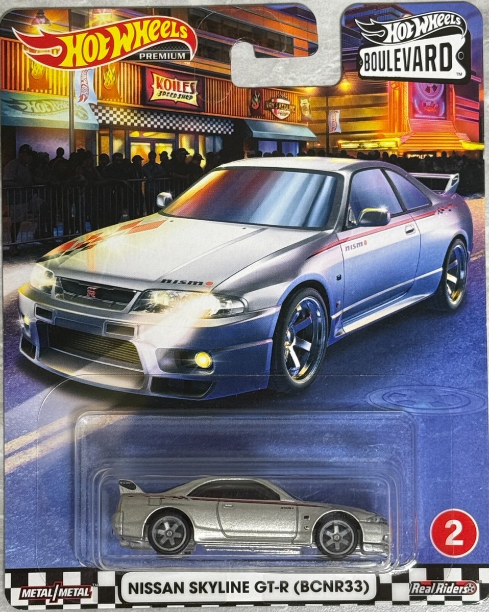 Hot Wheels Boulevard Lot of 2 , NissanSkyline GT-R (BCNR33
