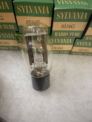 Sylvania 5U4G Black Plates D Getter NOS NIB One Tube Price | eBay