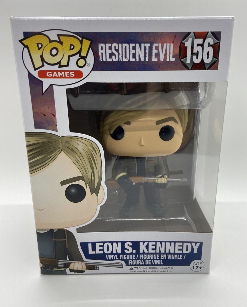 Funko POP Resident Evil Leon S Kennedy 156 20th Anniversary Figure