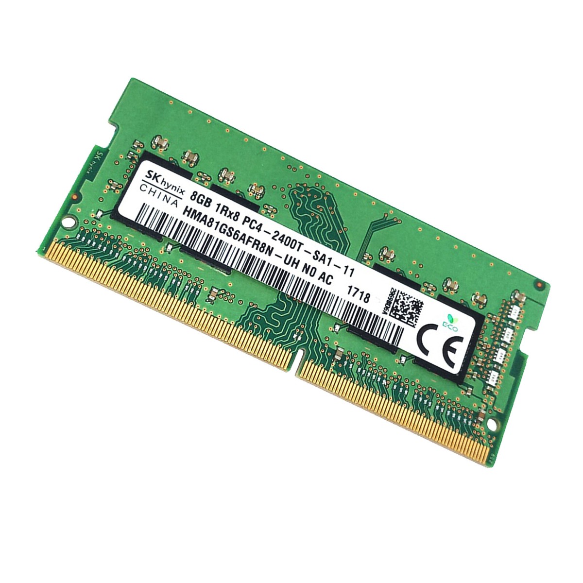 SK Hynix 8GB DDR4-2400Mhz 1RX8 SO-DIMM RAM PC4-19200S 1.2V 260-Pin