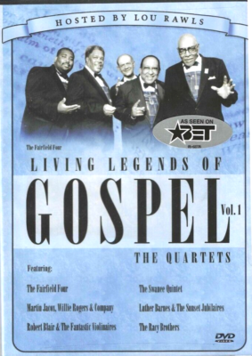Living Legends of Gospel - Vol.1, NEW DVD, Fairfield Four, lou