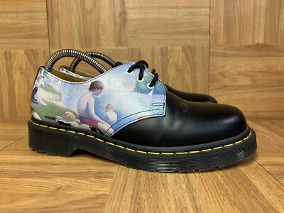 RARE🔥 Dr. Martens 1461 The National Gallery Oxford Men's 7 Black