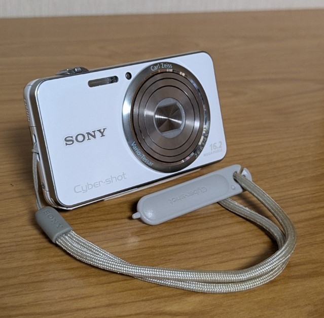 SONY DSC-WX70 Cyber Shot Digital Camera white 16.2MP 5X Japanese