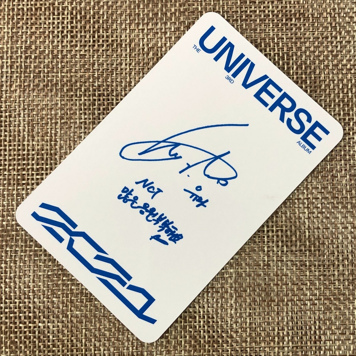 NCT 2021 YUTA [ UNIVERSE ] Official Photocard, Jewel Case Ver