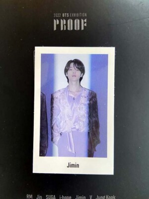 BTS EXHIBITION PROOF IN TOKYO Official Lucky Draw Photocard | eBay