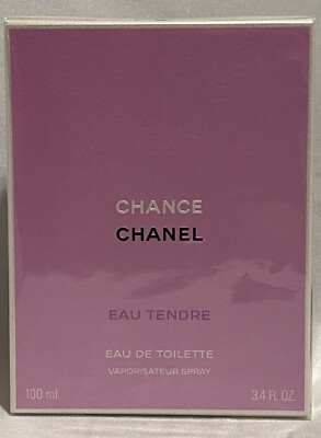 Chanel Chance EAU TENDRE Eau De Toilette Spray 3.4oz / 100ml