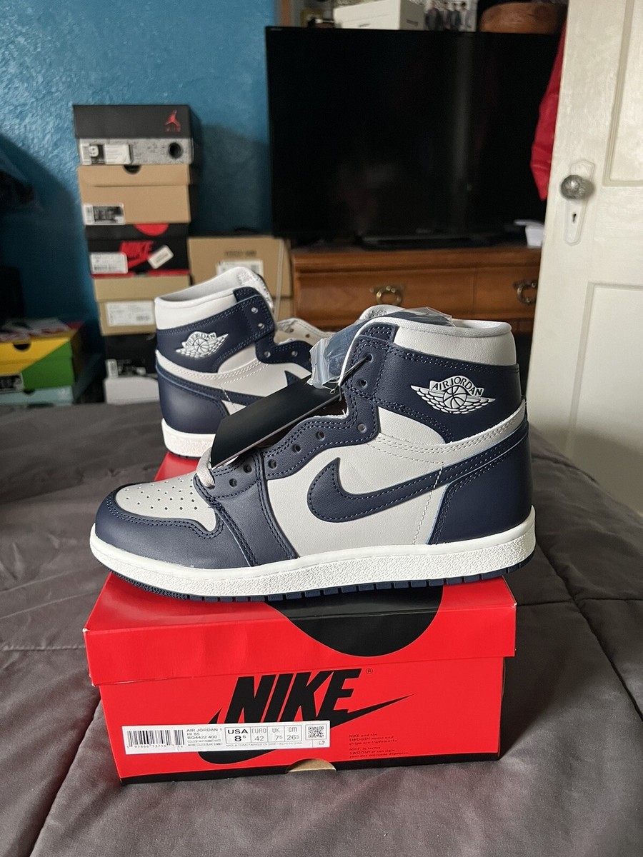 Brand New Jordan 1 Retro '85 High Georgetown- Size 8.5