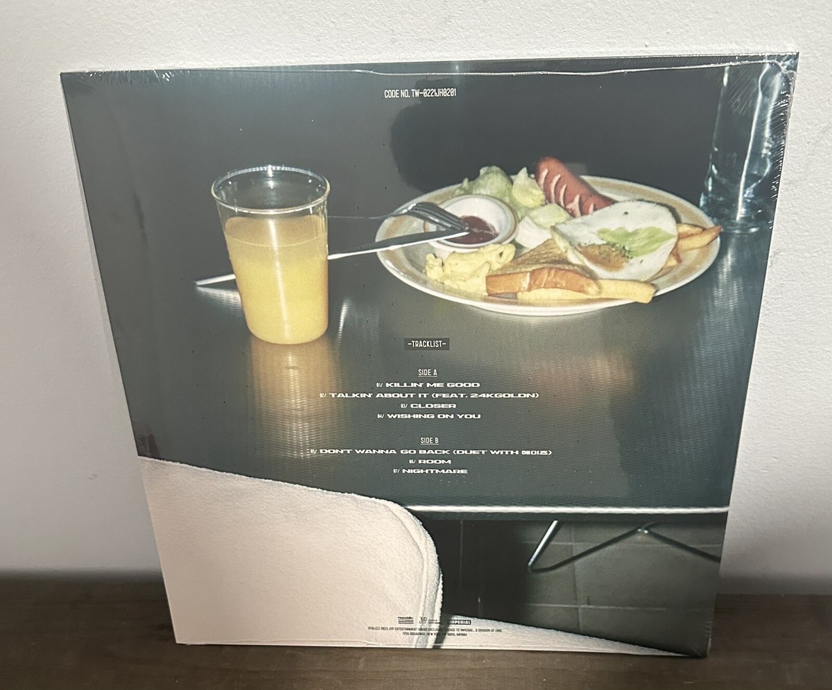 Jihyo Twice Zone Deep Sea Blue Vinyl LP w Poster & Slipmat | eBay