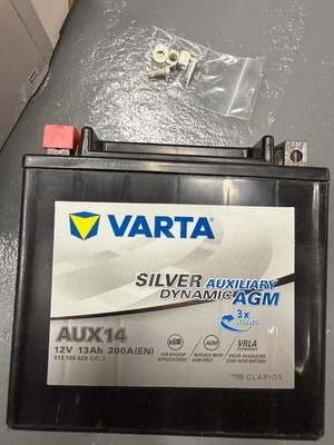 OEM Varta AUX14 Battery Audi Mercedes-Benz BMW Fiat Alfa | eBay