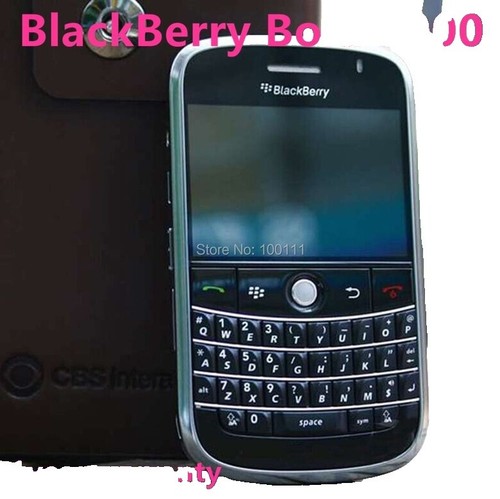 Unlocked Original Blackberry Bold 9000 Black Mobile Phone GPS WIFI