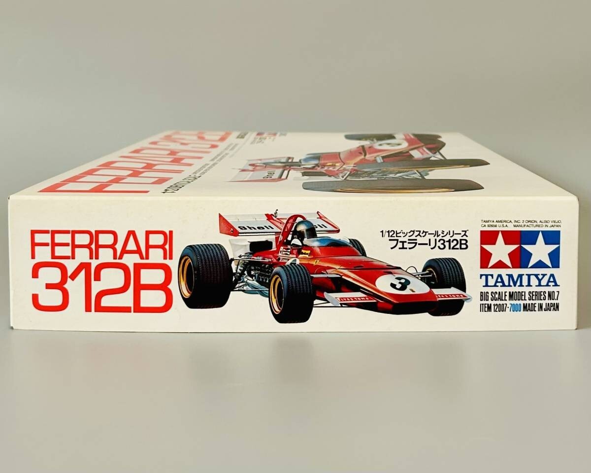 FERRARI 312B 1/12 Big scale series NO.7 model kit 312B F-1 12007