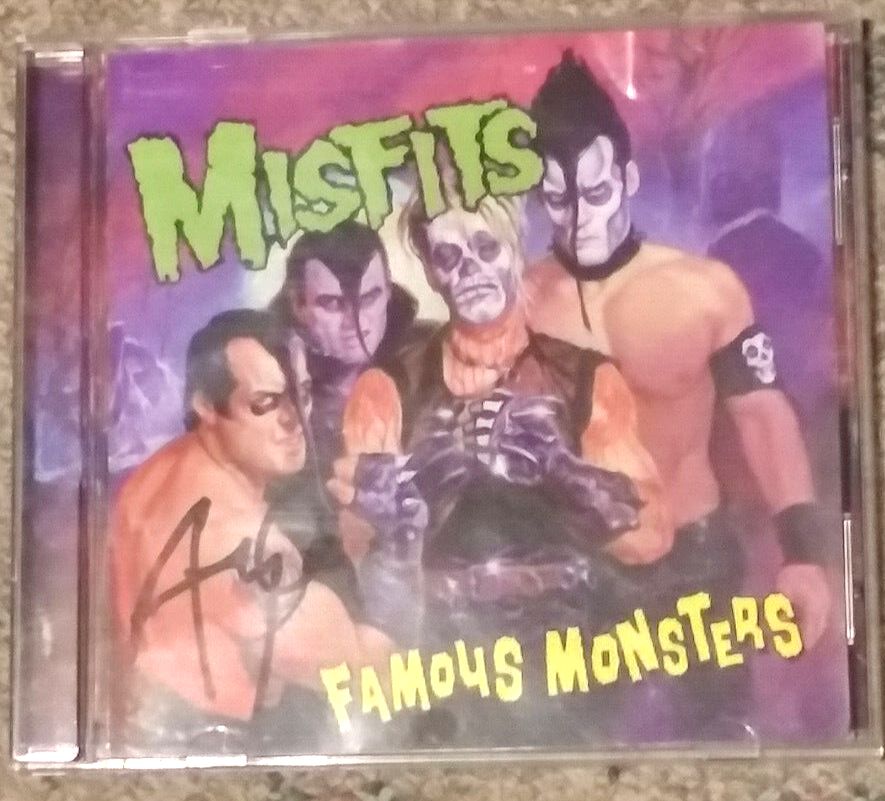 MISFITS - FAMOUS MONSTERS CD (SIGNED BY JERRY ONLY) 16861865825| eBay