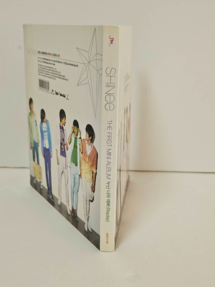 SHINee The First Mini Album Replay CD Korea Press K-POP Rare Disc