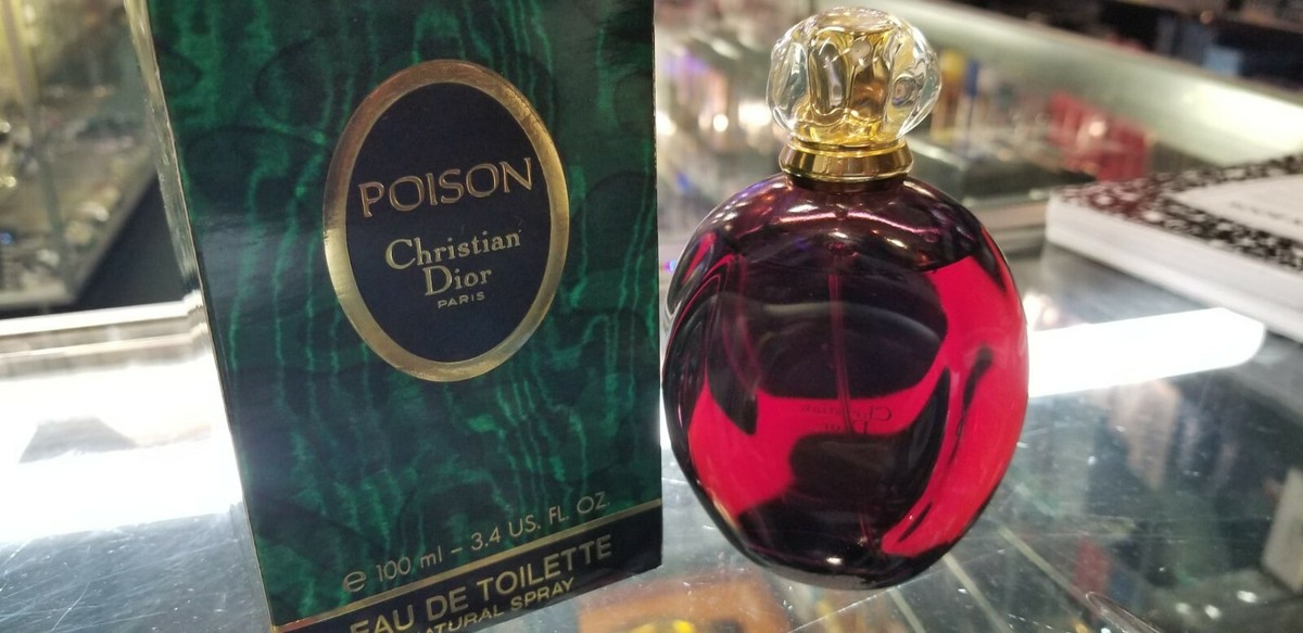 Poison Christian Dior Paris 3.4 oz / 100 ml for Women Eau de