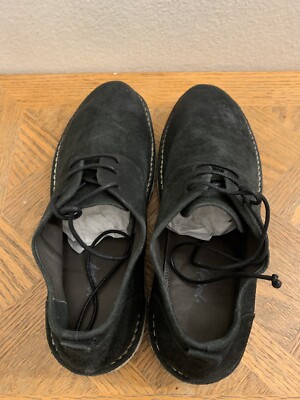 Marsell Gomme Black Santacco Leather Lace Up Shoes Size EU 43 US