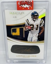 LaDainian Tomlinson Football Autographed Sports Trading Cards for
