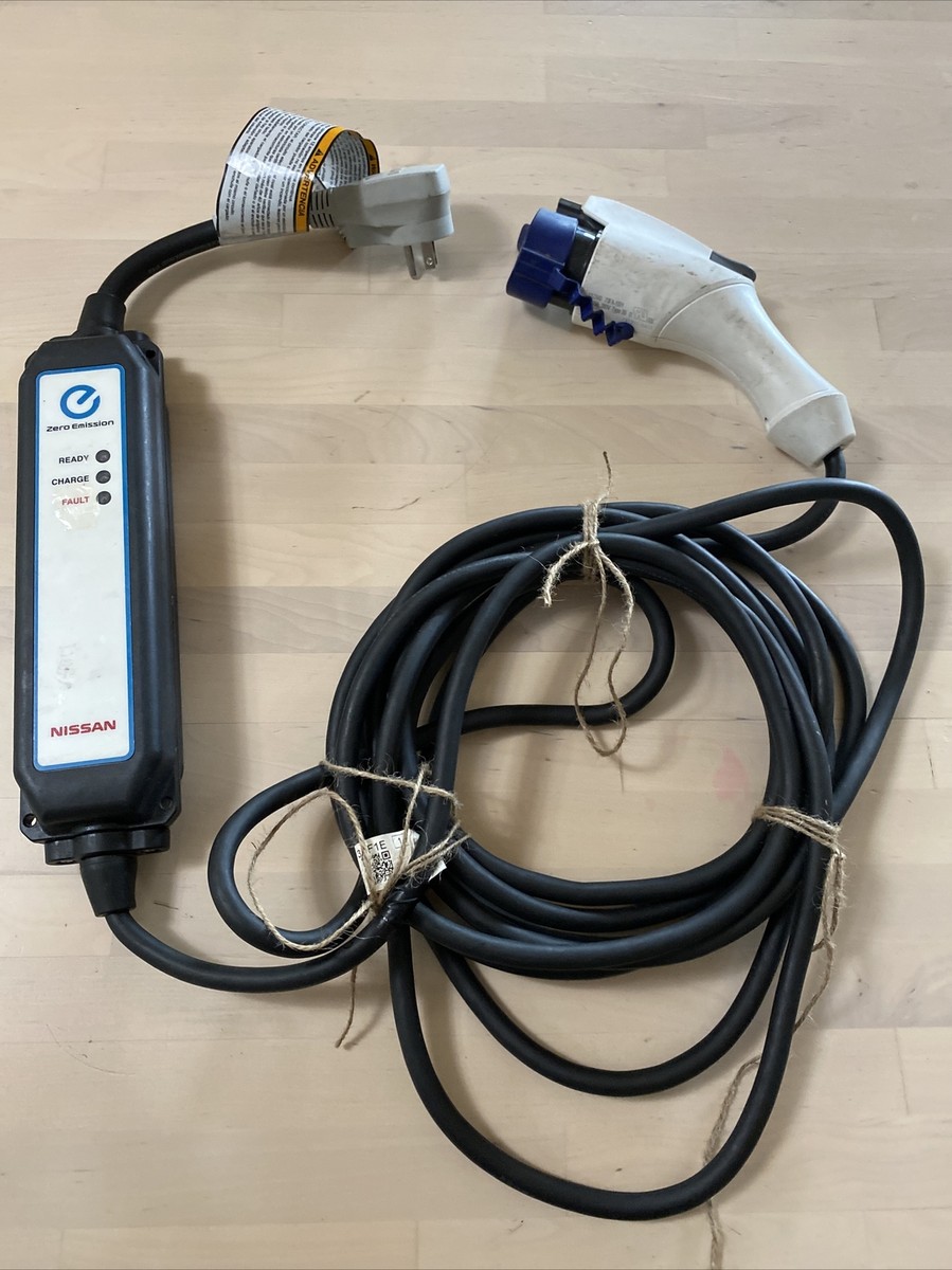Nissan Leaf Charger EV battery charging cable Electric car 110v