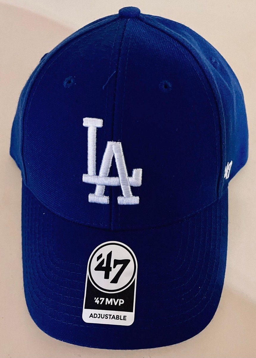 LA DODGERS MLB 47' MVP BLUE ROYAL COOPERSTOWN ADJUSTABLE STRAPBACK