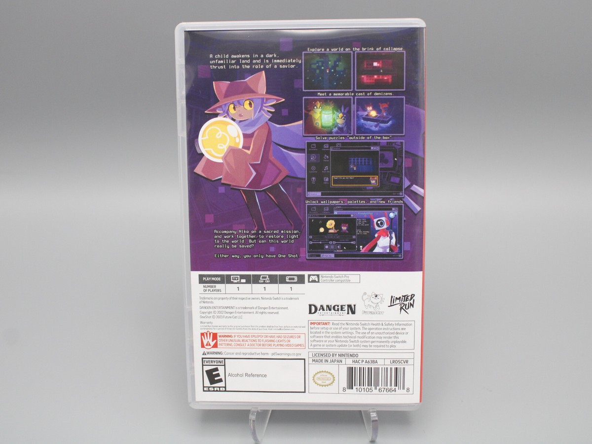 OneShot: World Machine Edition Nintendo Switch Limited Run Games