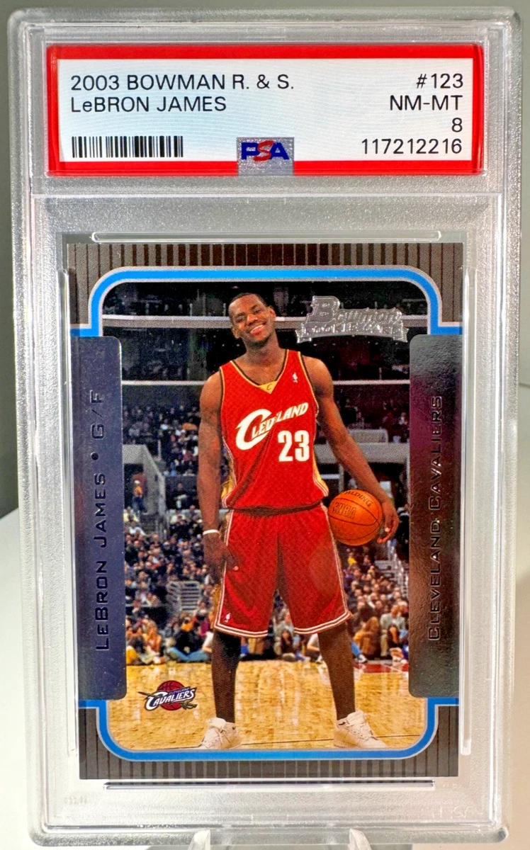 Bowman LeBron James Basketball Rookie Sports Trading Cards