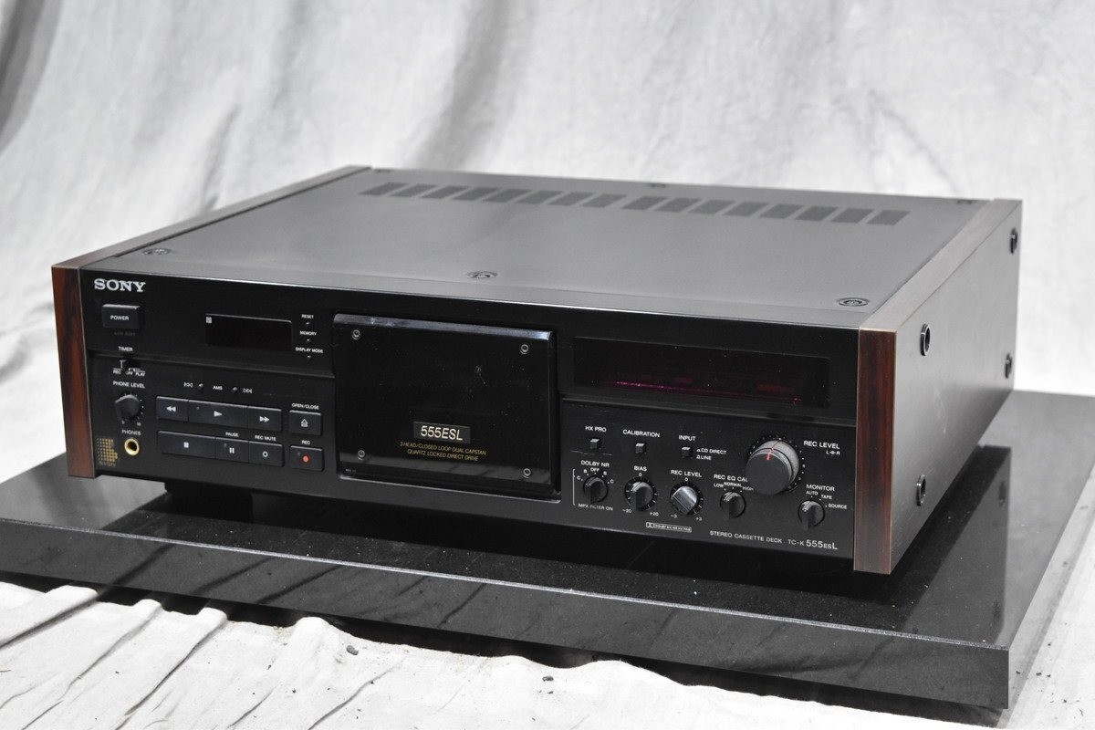 Sony TC-K555ESL ES Cassette Deck 3-Head Dolby B C S HX Pro Japan