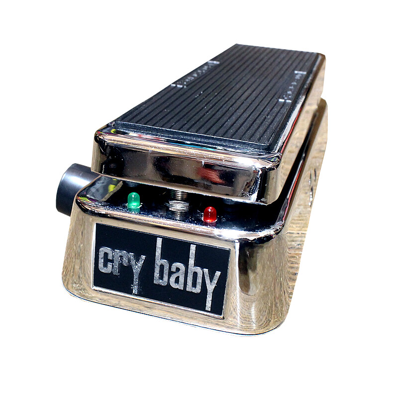 Used) Jim Dunlop 535 Cry Baby Multi Wah Chrome Wah Pedal from