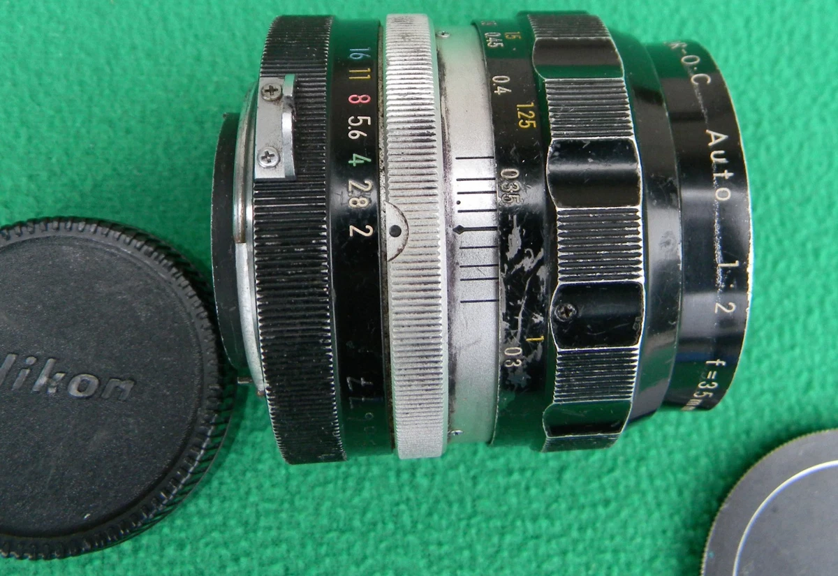 Nikon NIKKOR f/2 Camera Lenses 35mm Focal for sale | eBay