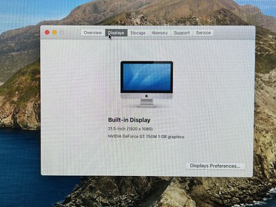 2013 Apple iMac 21.5