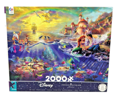 パズル アリエル リトルマーメイド 2000ピース thomas kinkade パズル