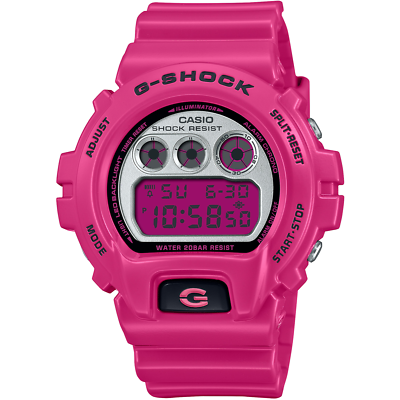 CASIO G-SHOCK DW-6900RCS-4JF CRAZY COLORS 2024 Digital Watch Pink